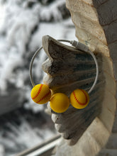 Load image into Gallery viewer, Softball bag charm
