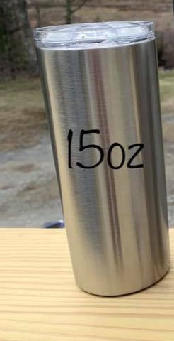 Stainless - 15oz Skinny Tumbler