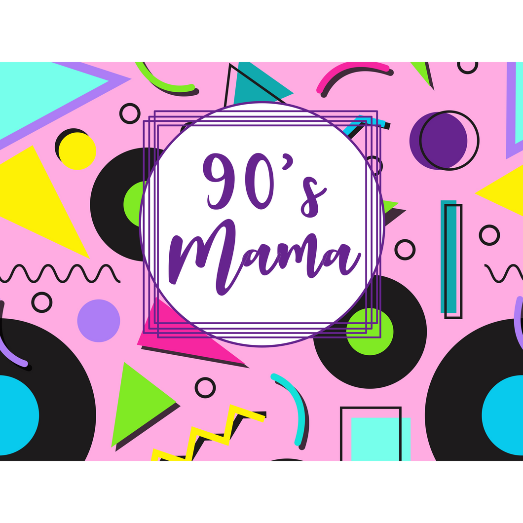 90's mama Purple