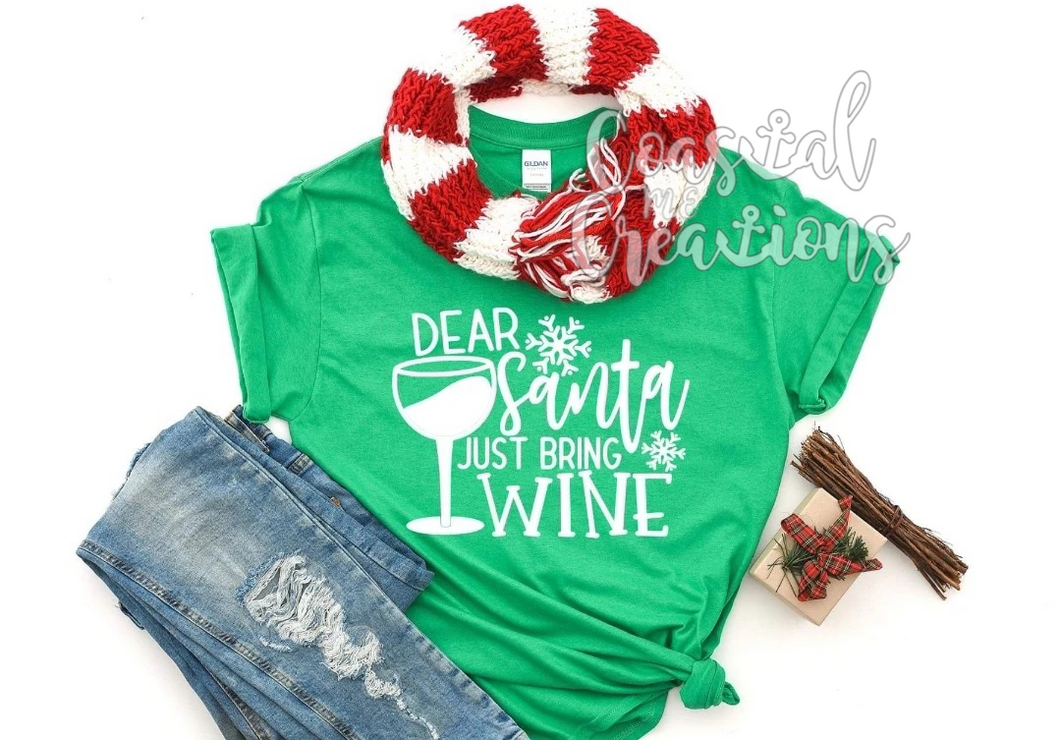 Dear Santa just bring wine