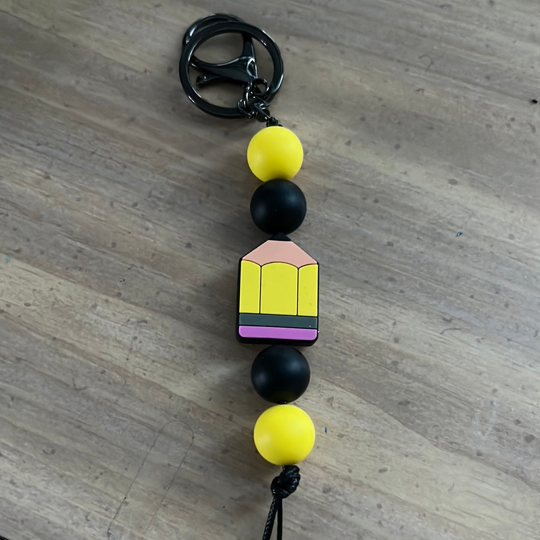 Pencil keychain